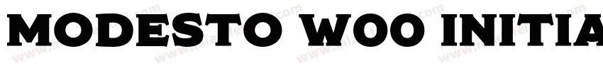 Modesto W00 Initials字体转换